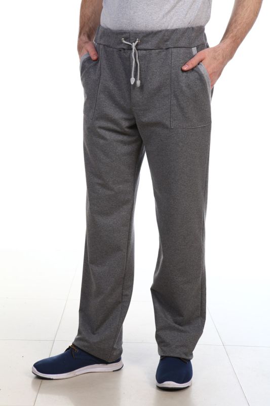 Men's trousers 9-02g (dark grey)