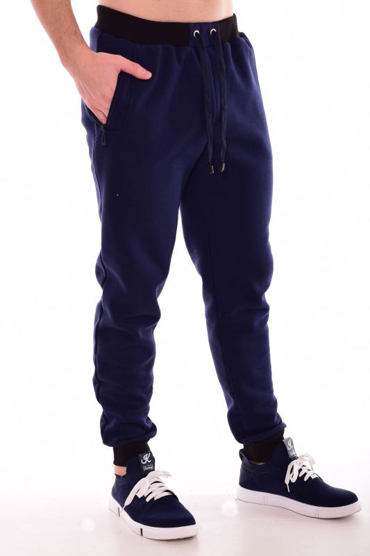 Men's trousers 9-112e (blue)