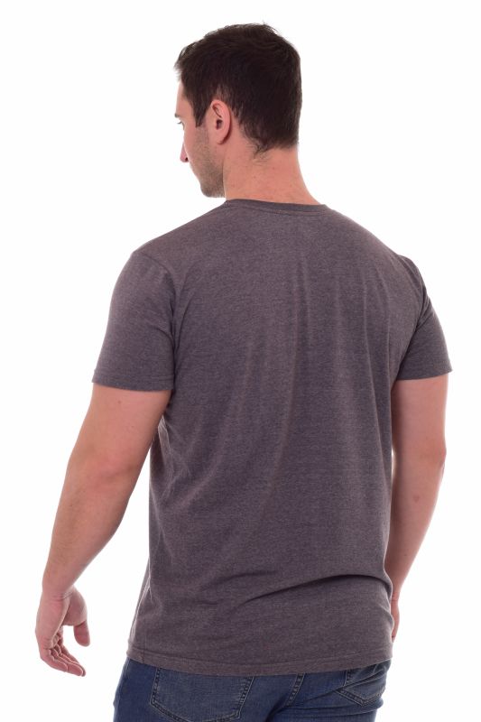 Men's T-shirt 9-129b (anthracite-melange)