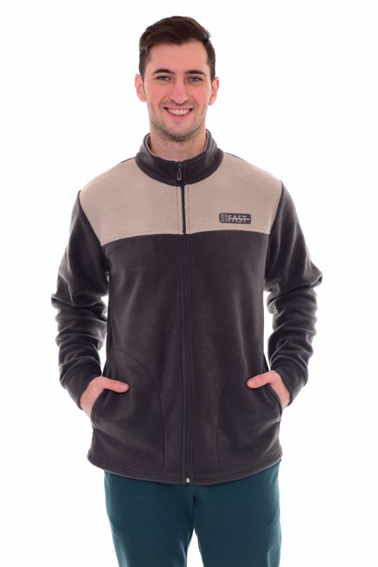 Men's sweatshirt 9-141A (grey)