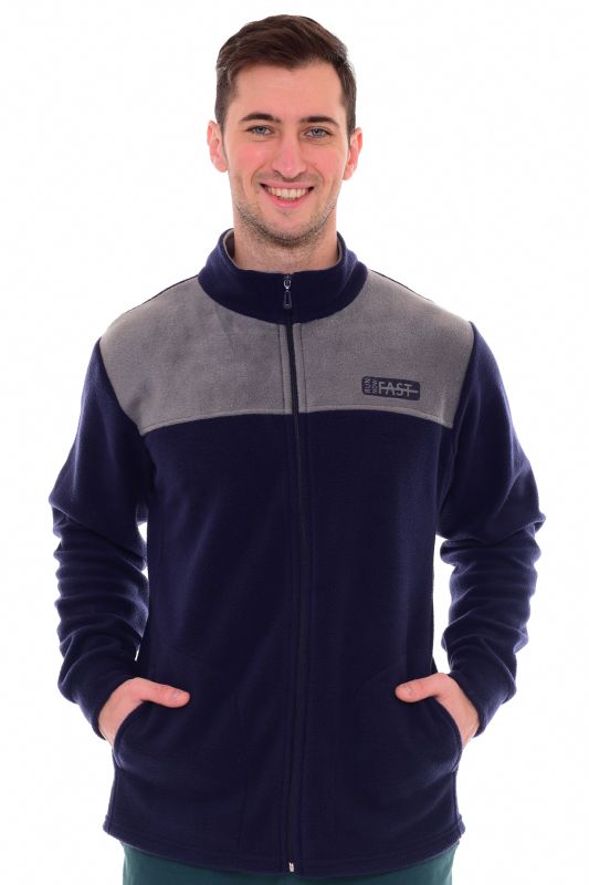 Men's sweatshirt 9-141b (blue)