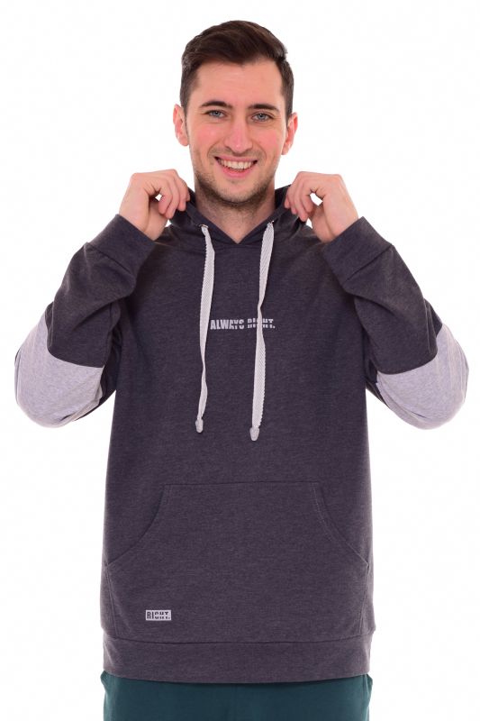 Men's sweatshirt 9-144 (anthracite)