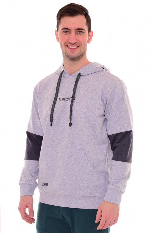 Men's sweatshirt 9-144A (grey)