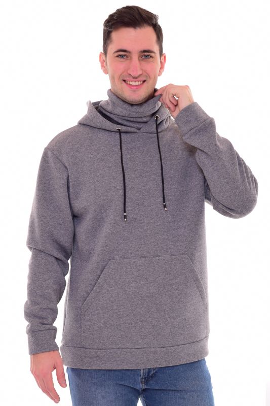 Men's sweatshirt 9-154 (dark grey)