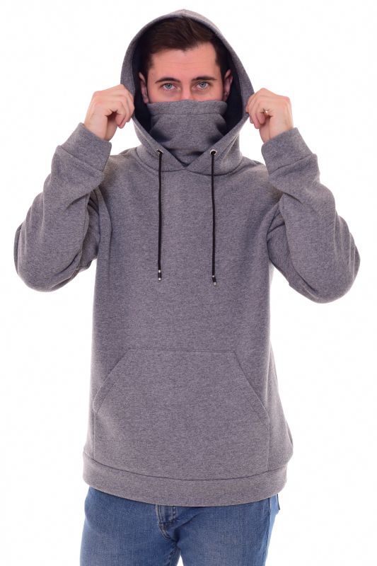 Men's sweatshirt 9-154 (dark grey)