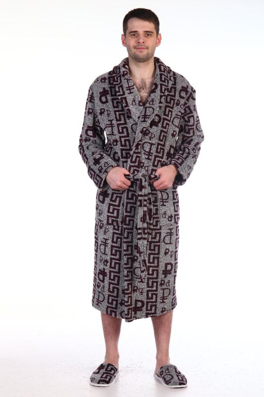 Men's dressing gown 9-16zh