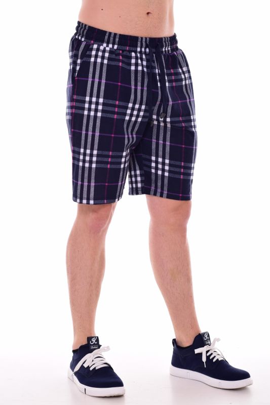 Men's shorts 9-173A (blue+white)