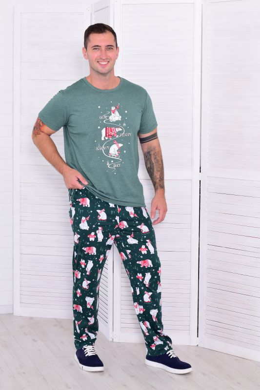 Men's pajamas 9-212 (izumrud)