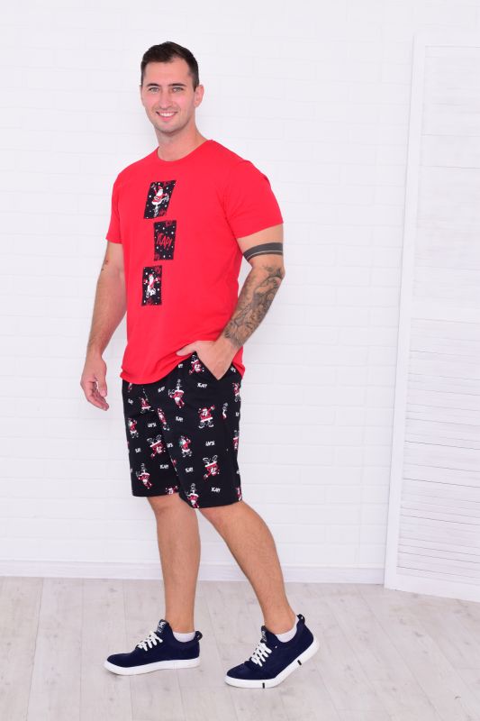 Men's pajamas 9-216 (red)