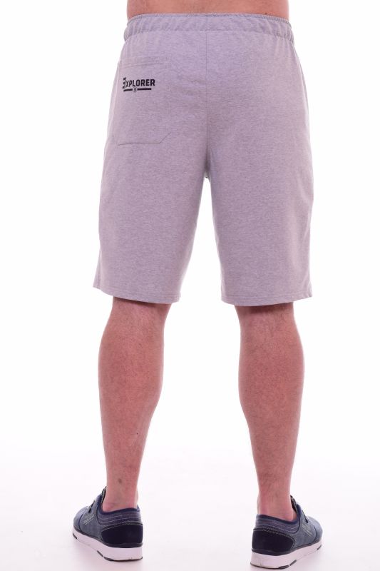 Men's shorts 9-96 (grey-melange)