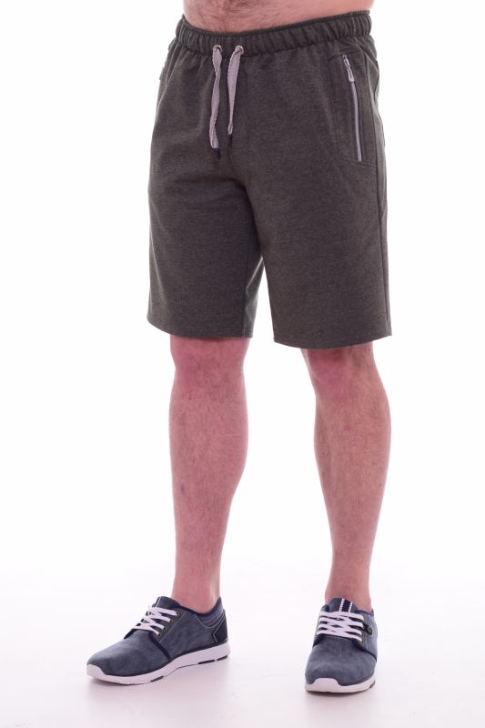 Men's shorts 9-96g (khaki-melange)